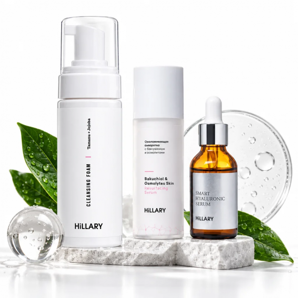3-х Шаговый комплекс для жирного типа кожи Hillary Step 3 Cleansing and Moisturizing