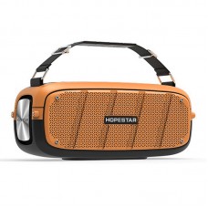 Портативная Bluetooth колонка Hopestar A20 Хопстар акустическая стерео система с аккумулятором влагозащищённая Оранжевая