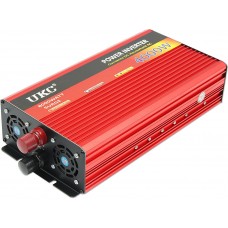 Перетворювач напруги інвертор UKC Surge 4000W 24V-220V AR з функцією плавного пуску Red (np2_00264)