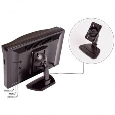 Автомобільний монітор для камери заднього виду Podofo XSP-04 Чорний (100384)