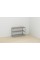 Банкетка универсальная Ferrum-decor Слайм 45x63x26 серый ДСП Дуб Сонома Трюфель 16мм (XK00017)