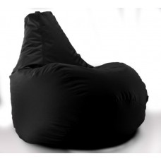 Крісло мішок груша Beans Bag Оксфорд Стронг 90 х 130 см Чорний (hub_31orqr)