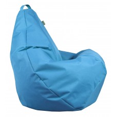 Кресло мешок груша Tia-Sport 90х60 см Оксфорд голубой (sm-0041)