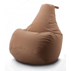 Крісло мішок груша Beans Bag Оксфорд Стронг 65 х 85 см Бежевий (hub_y397ax)