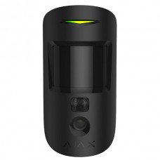 Бездротовий датчик руху Ajax MotionCam black ЕU з фотокамерою для підтвердження тривог