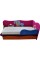 Детская кроватка с матрасом Ribeka Пони 1 для девочек (08K01)