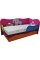 Дитяче ліжечко з матрацом Ribeka Поні 1 для дівчаток (08K01)