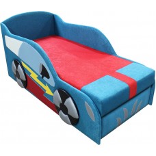 Кроватка машинка Ribeka Автомобильчик Синий (15M03)