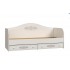 Ліжко-диван Меблі UA з ящиками для дівчинки Ассоль прованс Белль Білий Дуб/Білий (50713)