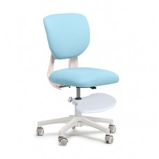 Дитяче ергономічне крісло із підставкою для ніг Fundesk Buono Blue