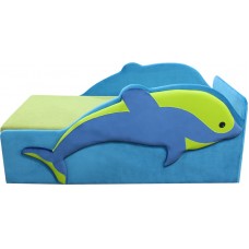 Детский диванчик Ribeka Дельфинчик Голубой (26M02)