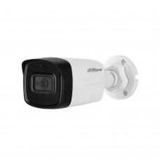 HDCVI відеокамера 8 Мп Dahua DH-HAC-HFW1800TLP-A (2.8 мм) із вбудованим мікрофоном для системи відеоспостереження