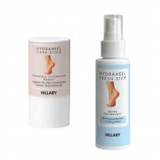 Набор для восстановления пяток и свежести стоп с розмарином и ромашкой Hillary Heel Repair Foot Freshness Set with Rosemary Chamomile