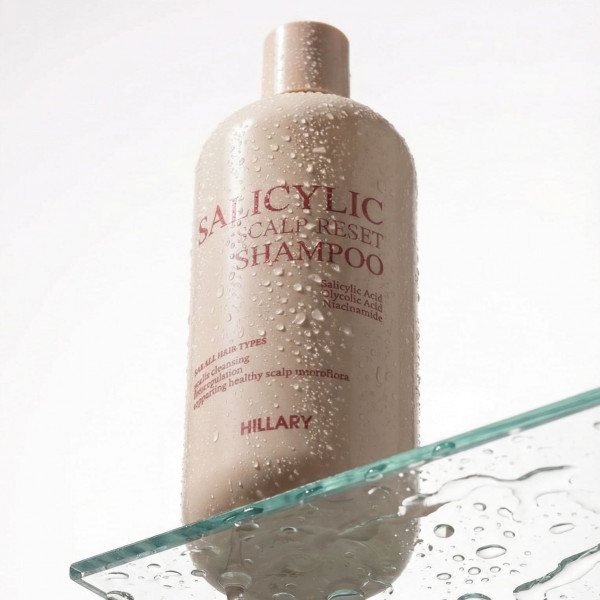 Салициловый шампунь для восстановления кожи головы Hillary Salicylic Scalp Reset Shampoo, 400 мл