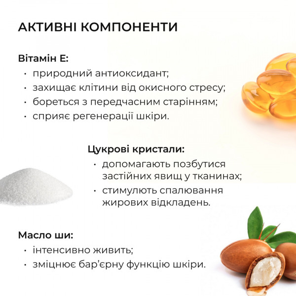 Моделирующий скраб для тела с ниацинамидом Hillary Niacinamide Firm Sculpt Scrub, 200 g