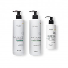 Комплекс Hop Cones B5 Hair Growth Invigorating + Натуральная маска Bamboo