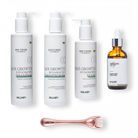 Мезороллер для шкіри голови + Комплекс для росту волосся Hop Cones & B5 Hair Growth Invigorating