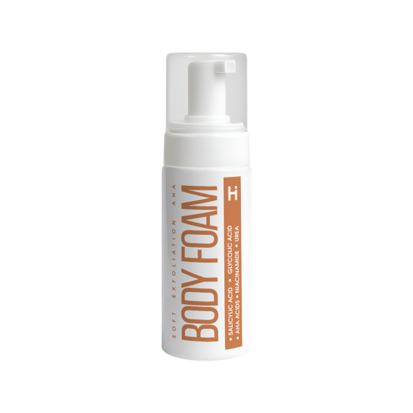 Мягкая отшелушивающая пенка с кислотами для тела Hillary Soft Exfoliation AHA Body Foam, 150 мл