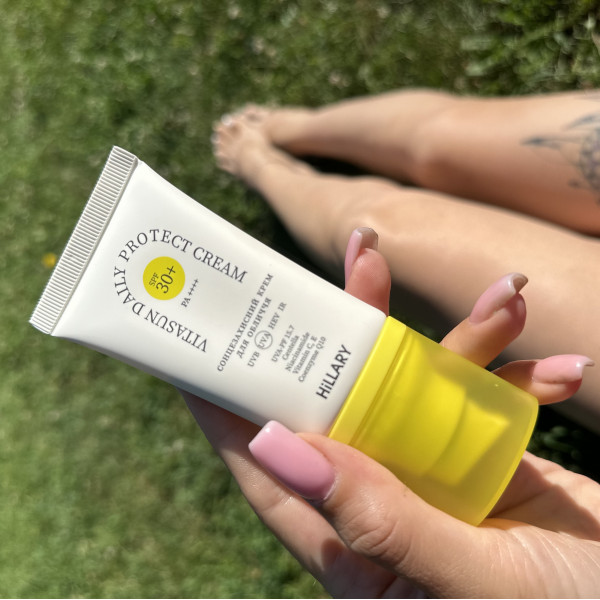 Гель для умывания с витамином С+ Солнцезащитный крем для лица SPF 30+