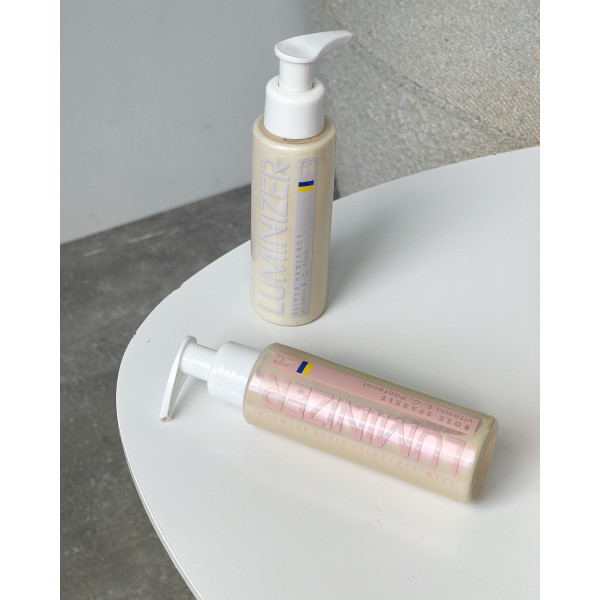 Крем-хайлайтер для тела успокаивающий Hillary Luminizer Rose Sparkle, 100 мл
