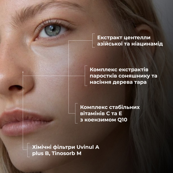 Набор для защиты кожи лица и тела от фотостарения SPF 50+ Hillary Face Body Photoaging Defense Set