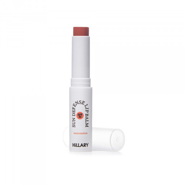 Солнцезащитный бальзам для губ Арбуз SPF 30 Hillary Sun Defense Lip Balm Watermelon SPF 30, 3 г