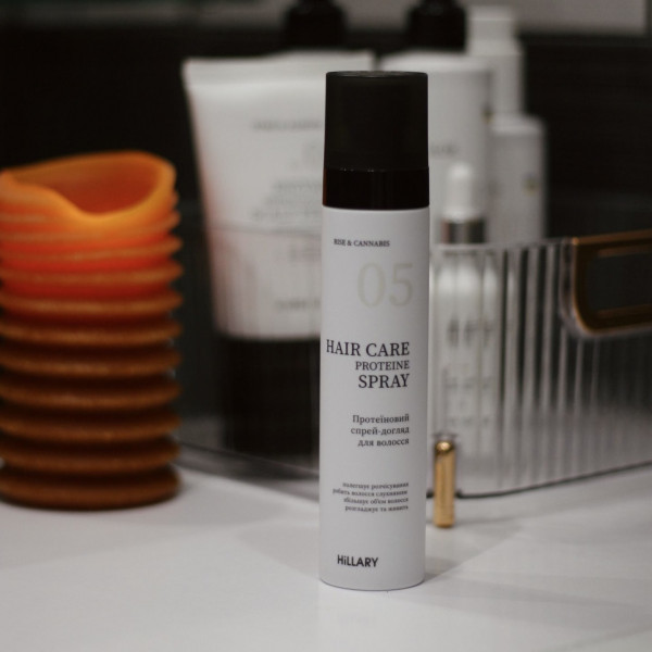Протеиновый спрей-уход для волос Hillary Rise Cannabis Hair Care Protein Spray, 100 мл