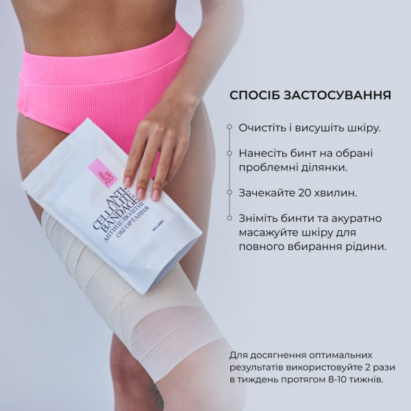 Курс для антицеллюлитного ухода в домашних условиях с энзимным антицеллюлитным комплексом Hillary Zymo Cell