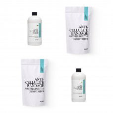 Антицеллюлитное обертывание + жидкость с охлаждающим эффектом Hillary Anti-cellulite Cooling Effect (12 процедур)