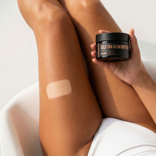 Комплекс для эксфолиации и автозагара с эффектом шиммера Hillary Exfoliation Shimmering Self-Tan Complex