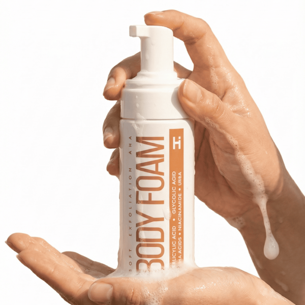Комплекс для эксфолиации и автозагара с эффектом шиммера Hillary Exfoliation Shimmering Self-Tan Complex