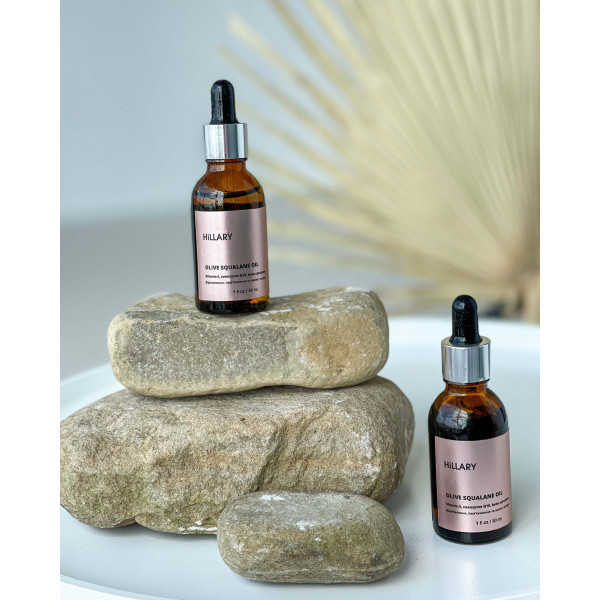 Сквалан оливковый 100% Hillary Olive Squalane Oil, 30 мл