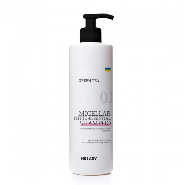 Шампунь + Кондиционер Hillary Green Tea Micellar Phyto-Essential, 500 мл