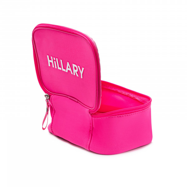 Косметичка розовая Hillary Pink Bliss cosmetic bag, 17х12 см