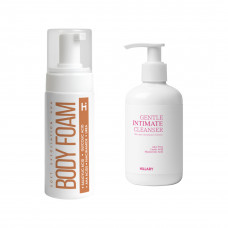 Комплекс мягкой эксфолиации тела и интимной гигиены Hillary Soft Body Exfoliation Intimate Hygiene Complex