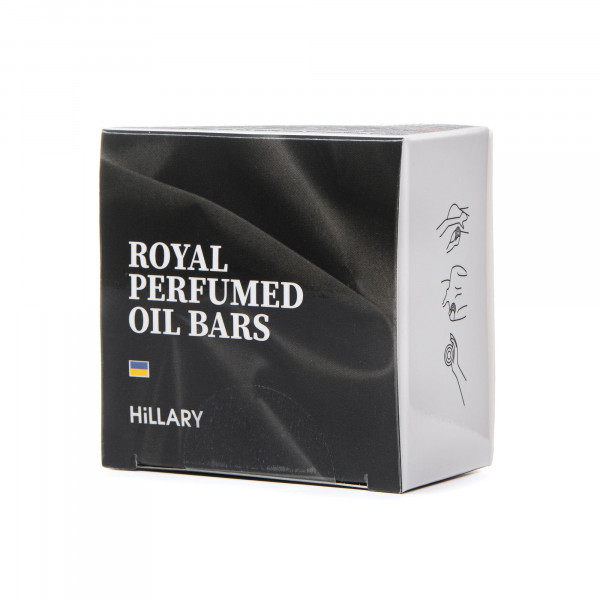 Твердый парфюмированный крем-баттер для тела Hillary Perfumed Oil Bars Royal, 65 г