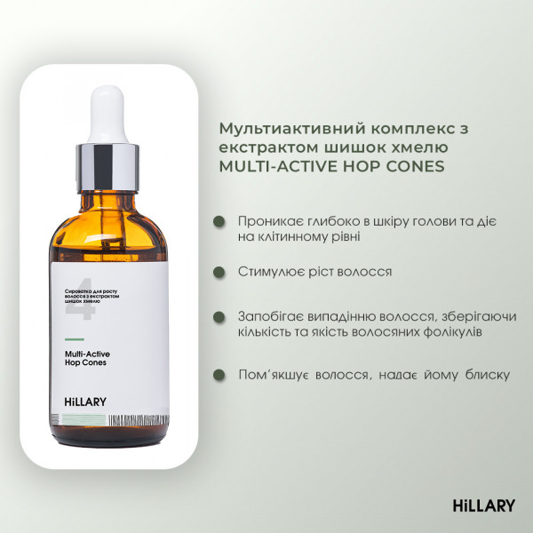 Комплекс HBS Интенсивный уход Hillary Hair Body Skin Intensive сare