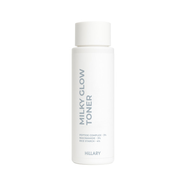 Тонер-молочко для увлажнения и осветления кожи Hillary Milky Glow Toner, 100 мл
