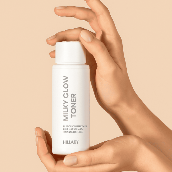Тонер-молочко для увлажнения и осветления кожи Hillary Milky Glow Toner, 100 мл