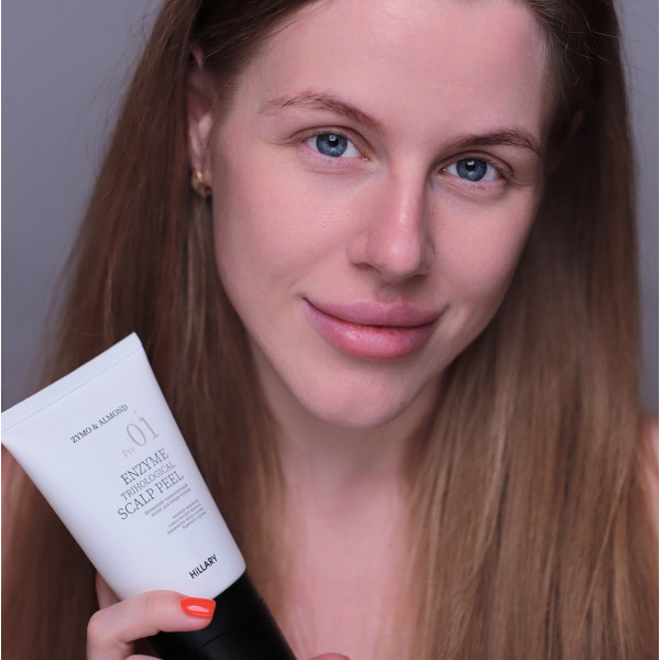 Энзимный трихологический пилинг для кожи головы Hillary Enzyme Trichological Scalp Peel, 120 мл