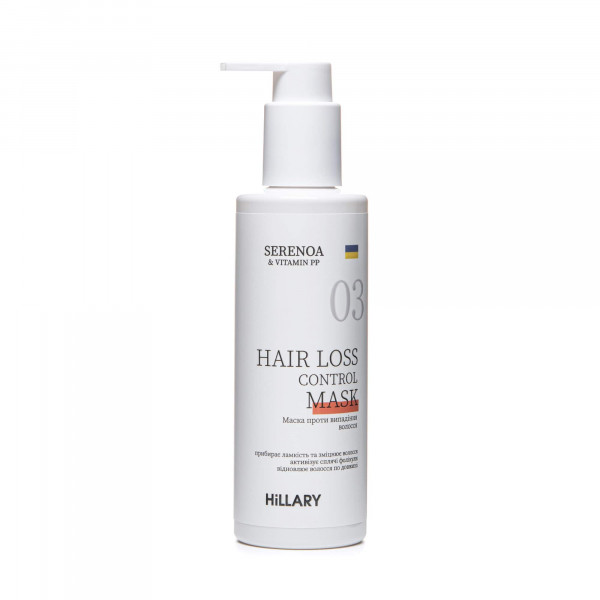 Маска против выпадения волос Hillary Serenoa РР Hair Loss Control Mask, 200 мл