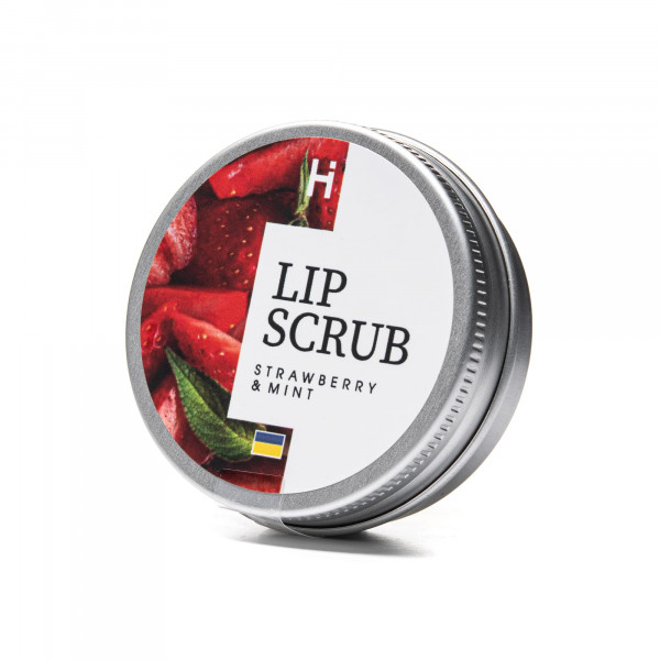 Скраб для губ Клубника Мята HILLARY Lip Scrub Strawberry Mint, 30 г