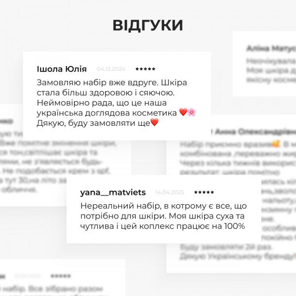 Набор для комплексного ухода за кожей 30+ с витамином С Hillary Vitа С Perfect Care 30+