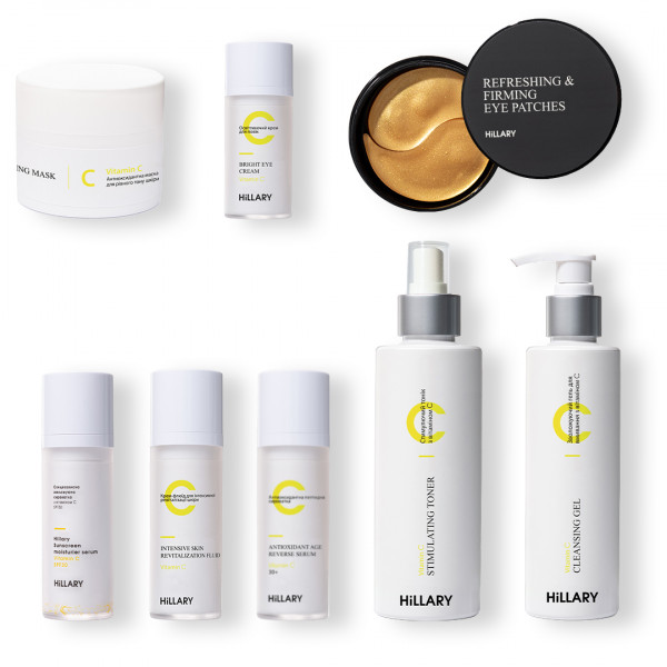 Набор для комплексного ухода за кожей 30+ с витамином С Hillary Vitа С Perfect Care 30+