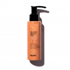 Светящееся масло для загара Hillary Sparkling Champagne Glow Body Oil, 100 мл