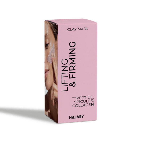 Лифтинг-маска для лица и шеи Hillary Collagen Peptide Lifting Clay Mask, 90 мл
