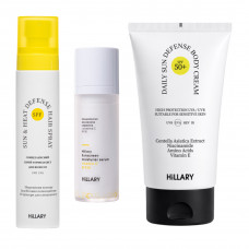 Комплекс солнцезащитных средств для волос, лица и тела Hillary Sun Protection Complex for Hair