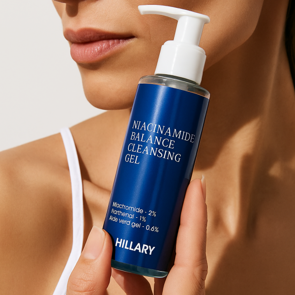Очищающий балансировочный гель для умывания с Ниацинамидом Hillary Niacinamide Balance Cleansing Gel, 100 мл