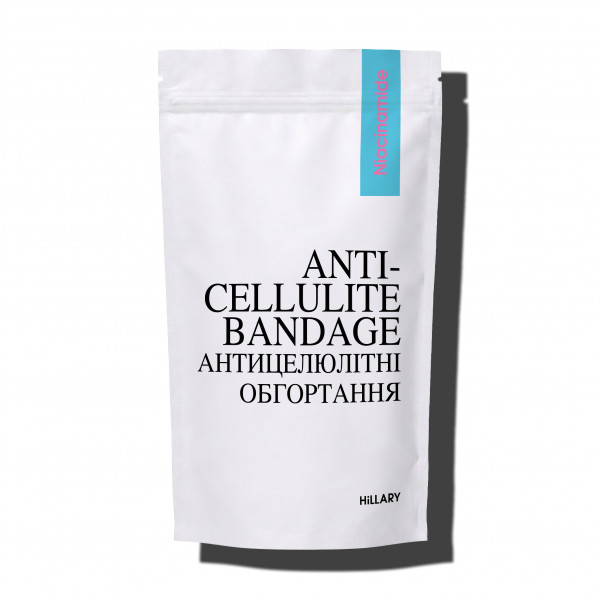 Комплекс антицеллюлитных моделирующих обертываний с ниацинамидом Hillary Niacinamide Cold Slim (10 уп.)