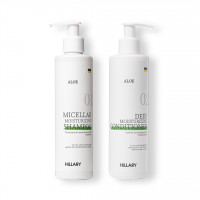 Набір для сухого типу волосся Hillary Aloe Deep Moisturizing
